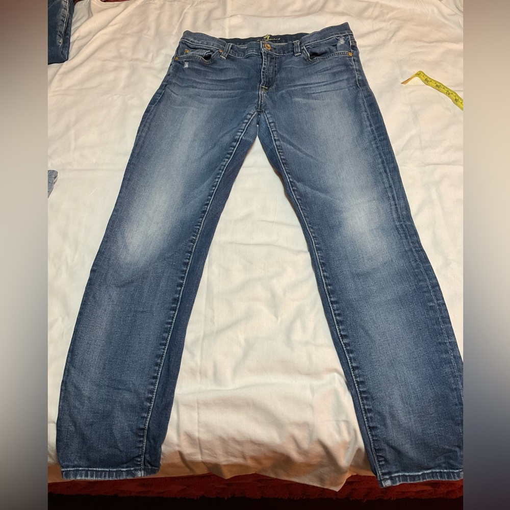 7FAM The Ankle Skinny jeans size 30